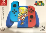 NIB Nintendo Switch PowerA Joy-Con Comfort Grip - Mystery Block Mario Blue