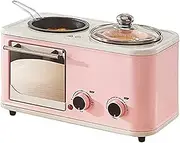 3 in 1 Mini Breakfast Machine Small Electric Oven Electric Breakfast Machine Mini Toaster Baking Oven Omelette Boiler Food Steamer