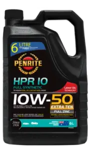 Penrite HPR 10 10W-50 Full Synthetic Engine Oil - 6L (HPR10006)