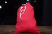 4"x6" Cotton Double Drawstring Muslin Bags (Red Color)