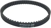 1pc HTD 5M Close Loop Pulley Timing Belt Perimeter 315-380mm Width 10/15/20/25/30mm(350mm,15mm)