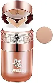 Butterfly Cushion BB Cream,Moisturizing Concealer Makeup Base BB Liquid Foundation,BB Cream Brightening Liquid Foundation,Foundation Concealing Oil Control