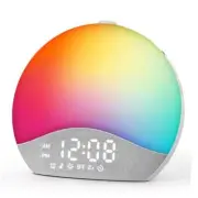 Sunrise Alarm Clock Sound Machine, Upgraded Backlit Buttons, 26 Soothing