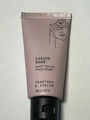 Crabtree & Evelyn Evelyn Rose Soft Touch Face Foam 1.6 Fl. oz NEW SEALED