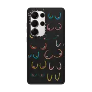 Galaxy S25 Ultra Impact Magnetic Case Colorful Boobs