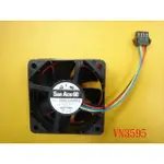 【全冠】三洋滾珠靜音 6公分風扇 6*6*2.5公分DC12V0.07A.9S0612P4M04 4線(VN3595)