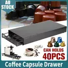 40PCS Coffee Capsules Pod Holder Stand Dispenser Rack Storage Capsule Nespresso