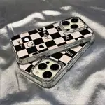 棋盤PLUS愛心蘋果手機殼78防摔MAX14PRO軟13簡約IPHONE12/11INS風 R4FG