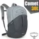 【美國 OSPREY】 Comet 30L 超輕多功能城市休閒筆電背包/可容16吋筆電.帶哨可調腰帶/適登山健行.旅遊通勤.自助旅行_銀灰/灰 R