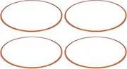 4PCS 20 Inch Car Wheel Rim Protector Ring, Aluminum Alloy Universal Scratch Resistant Wheel Edge Ring Automotive Wheel Rim Protectors Guard for Enhanced Wheel Hub