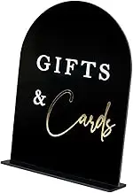 Acrylic Guest Book Sign with Base for Events and Table Decoration, Style C
