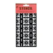 Little Birdie Reusable Stencil 4"X7"-Floral Pattern