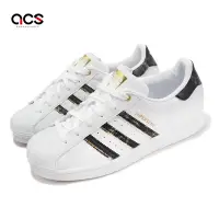 在飛比找Yahoo奇摩購物中心優惠-adidas 休閒鞋 Superstar W 女鞋 白 暈染