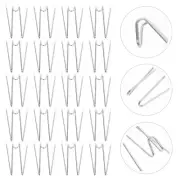 20 Pcs Wire Picture Sharp Hook Coat Hanger Clothing Hangers