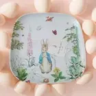Beatrix Potter Peter Rabbit Melamine Dinner Plate Easter/Spring Set of 4 New