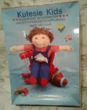 Zacharie NIB Boy KUTSIE KIDS Soft Sculpture Doll Kit Cabbage Patch Clone 18"