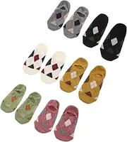 [TOGEVAL] Women's Socks Seasonal Ankle Socks Fun Design Comfortable and Breathable for Spring and Summer
