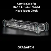 Acrylic Case for IN-18 Arduino Shield Nixie Tubes Clocks