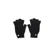 [Rick Owens] Rick Owens-Black Fingerless Virgin Wool Gloves-Uomo OS OS