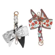Women Bag Extender Chain Purse Strap Extenders Purse Chain Exquisite Silk Bow...