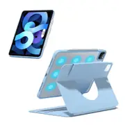 Catzon iPad Case 360 Rotating Stand Flip Tablet Smart Cover for iPad Mini6/10.2/Air4/Pro11/Pro12.9-Blue