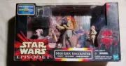 Hasbro Star Wars Episode I Mos Espa Encounter Sebulba, Jar Jar Binks, Anakin Sk…