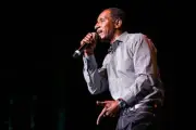 Rapper Dres of Black Sheep at DTE Energy Center on August 31 in - 2014 Photo 6