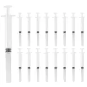 30 Pcs Lube Applicator Suppository Applicators Hemorrhoids Medicine Applicator Lubricant Applicator Lubricant Injector Transparent 12x1.1cm