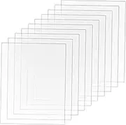 Angoily 10 Pack A4 Plastic Painting Boards for DIY Projects Easy to Clean Display Boards