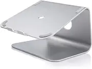 Aluminum Alloy Laptop Stand, Ergonomics Cooling Laptop Riser Computer Holder for Desk for MacBook Air Pro