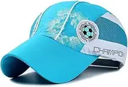 [OZFZEP] Summer Mesh Children's Cap for Boys Girls Baseball Cap 3-8 Years Children's Baseball Cap Sun Hat Quick Drying Hat Adjustable Sun Caps Outdoor Travel Baseball Cap for Sports Tennis Football