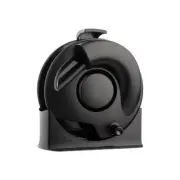 Goobay Black Reel Holder Docking Station Storage For EV Charging Cable Type 2