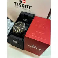 在飛比找蝦皮購物優惠-Tissot seastar 2000 黑金款配色 機械錶 