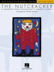 The Nutcracker Big-Note for Easy Piano Solo Classical Christmas Sheet Music Book
