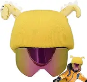 Ski Helmet Cover | Cute Snowboard Helmet Knitted Cover - Adjustable Winter Headgear for Women,Men, Kids, Teens, Adults