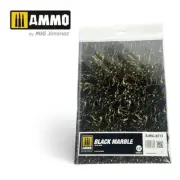 AMMO by Mig Jimenez Black Marble Sheets (2 Laminated Cardboards)