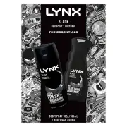 Lynx Black Duo Gift Set 2024 (Bodyspray 165ml + Bodywash 400ml)