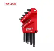 Milwaukee 48-22-2185 13 Piece SAE Ball End L Style Hex Key Set