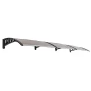 Rain Cover Eaves for Doors and Windows HT300 Brown and Black Durable Design