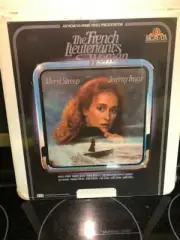 MGM CED Videodisc Selectavision The French Lieutenants Woman NEW SEALED Meryl