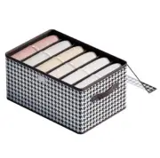 2x Large 6-Grid Closet Organizer Bins - Storage Solution for Clothes, Pant, Jean
