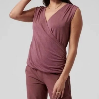 Athleta Breezy Wrap Tank Top