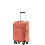 Tosca Vega Softside EXP Cabin / Carry On 55cm Suitcase Rust