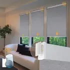 Motorized Blinds No Drill Automatic Blinds for Windows Cordless Roller Shades...