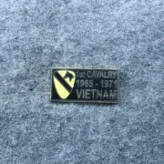 Military Hat Pin: 1st Cavalry 1965-1971 Vietnam [1"]