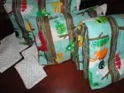 CIRCO BUGS FROGS BUZZIN AROUND GREEN ORANGE (7PC) COMFORTER & SHEET SET