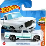 Hot Wheels Diecast Car 1:64 Scale - 63 Studebaker Champ, Toy Car Model HTD76