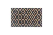 Solemate Premium Diamond Coir Mat Biodegradable Fair Trade 50x80cm Multicoloured
