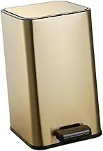 STARTIST Kitchen Wastebasket Trash Can with Foot Pedal Soft Closing Lid 7L Step Trash Can with Lids Pedal Bin for Laundry Room Sunroom