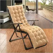Lounger Cushions,Recliner Chair Cushion, Garden Recliner Chair Cushion Sunbed Cushions for Sun Loungers Thick Garden Recliner Chair Replacement